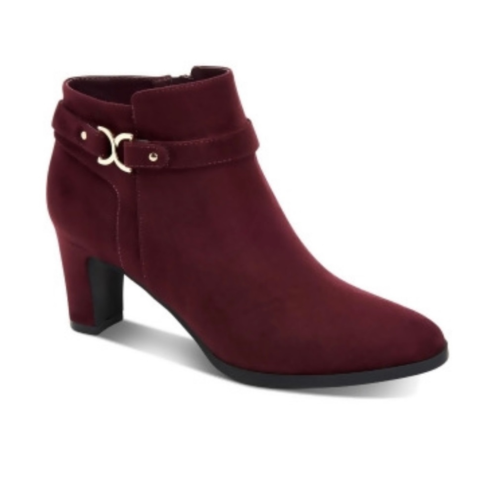 Charter Club Women’s Pixxy Solid Faux Suede Dress Boots.